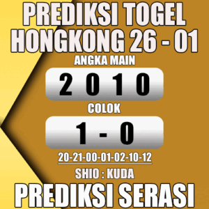 Prediksi HONGKONG 26 Januari 2024