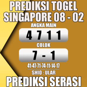 Prediksi SINGAPORE 08 Februari 2024
