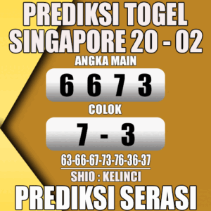 Prediksi SINGAPORE 20 Februari 2024