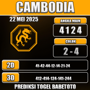 Prediksi Togel Cambodia 22 Mei 2025