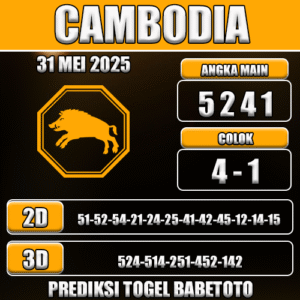 Prediksi Togel Cambodia 30 Mei 2025