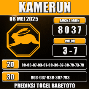Prediksi Kamerun 08 Mei 2025