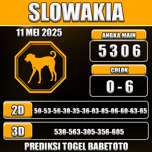 Prediksi Togel Slowakia 11 Mei 2025
