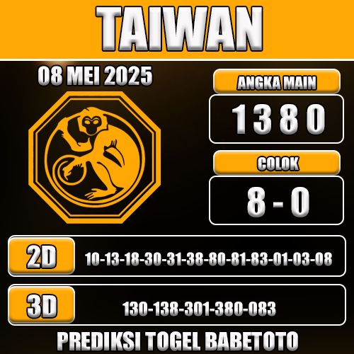 Prediksi Togel Taiwan 08 Mei 2025
