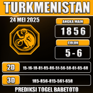 Prediksi Togel Turkmenistan 24 Mei 2025