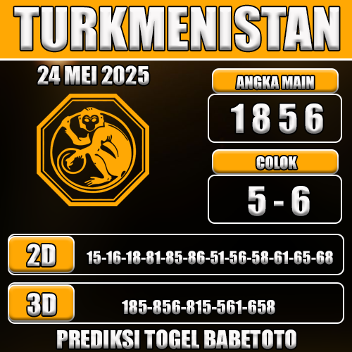 Prediksi Togel Turkmenistan 24 Mei 2025