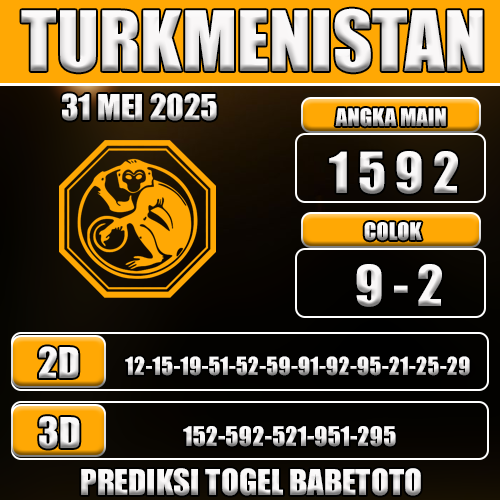 Prediksi Togel Turkmenistan 31 Mei 2025