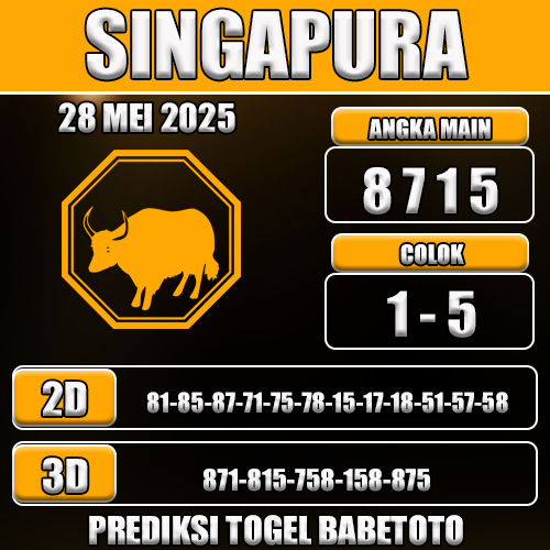 Prediksi Togel Singapura 28 Mei 2025