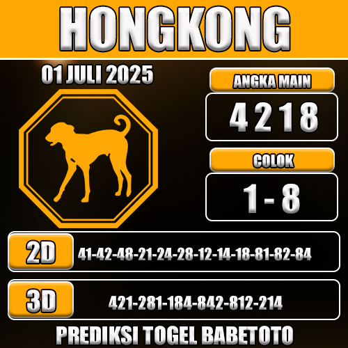 PREDIKSI TOGEL HONGKONG 01 JULI 2025