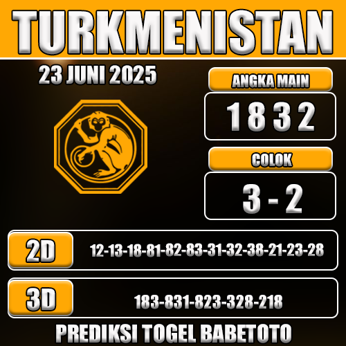 Prediksi Togel Turkmenistan 23 Juni 2025