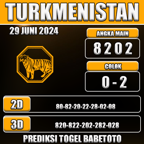 Prediksi Togel Turkmenistan 29 Juni 2025