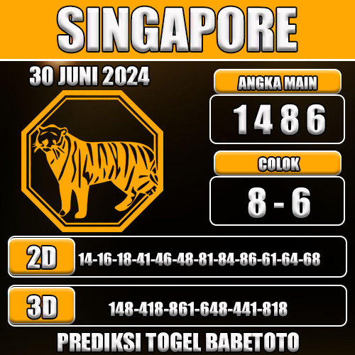 PREDIKSI TOGEL SINGAPORE 30 JUNI 2025