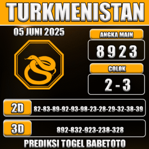 Prediksi Togel Turkmenistan 05 Juni 2025