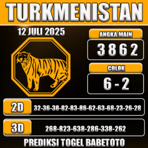 PREDIKSI TOGEL TURKMENISTAN 12 JULI 2025