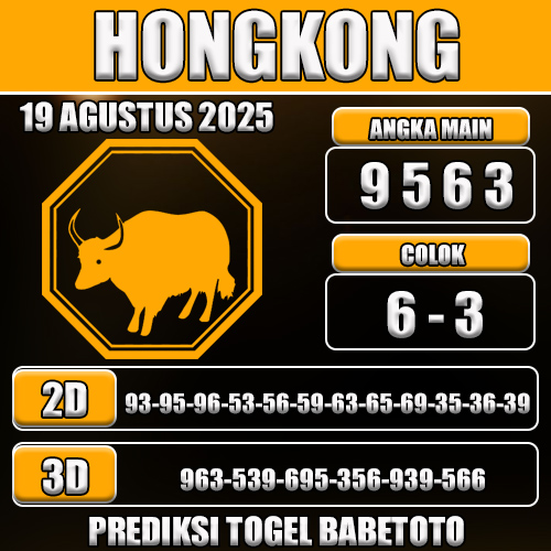 PREDIKSI TOGEL HONGKONG 19 AGUSTUS 2025