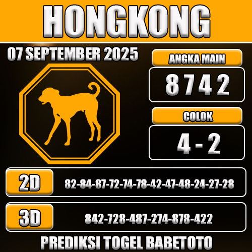 PREDIKSI TOGEL HONGKONG 07 SEPTEMBER 2025