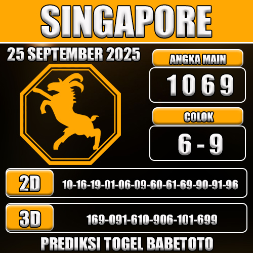PREDIKSI TOGEL SINGAPORE 25 SEPTEMBER 2025