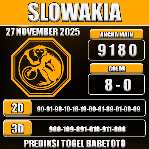 PREDIKSI TOGEL SLOWAKIA 27 NOVEMBER 2025