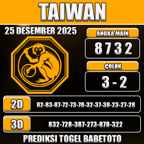PREDIKSI TOGEL TAIWAN 25 DESEMBER 2025